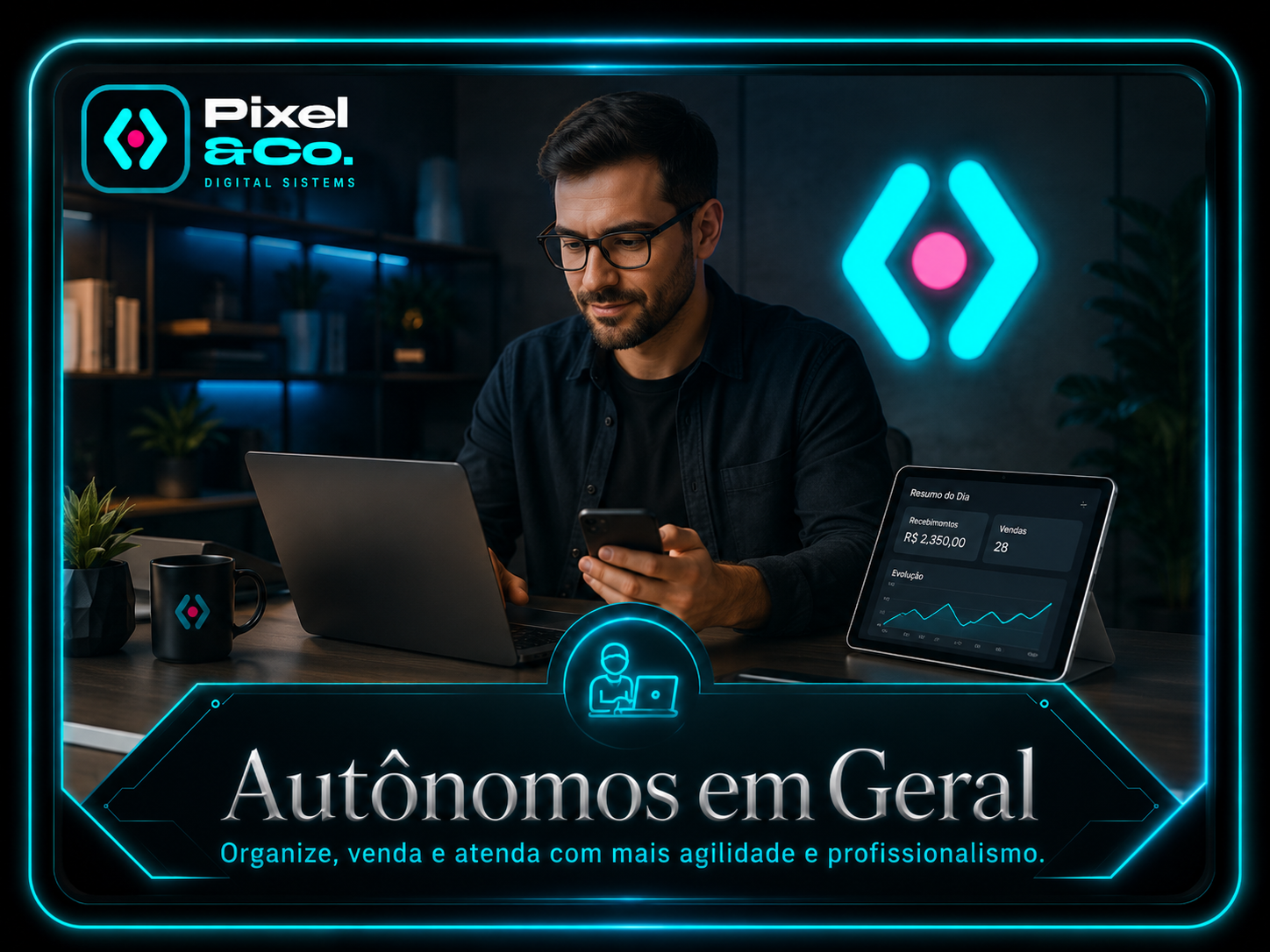 Apresentação visual do segmento Autônomos em geral