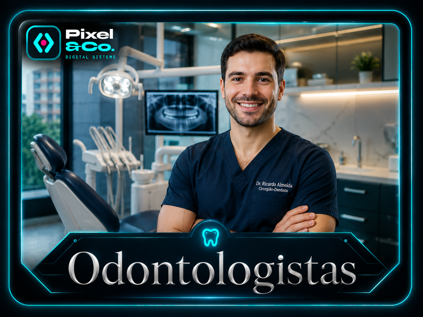 Apresentação visual do segmento Odontologistas